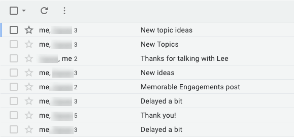 conversation view in gmail