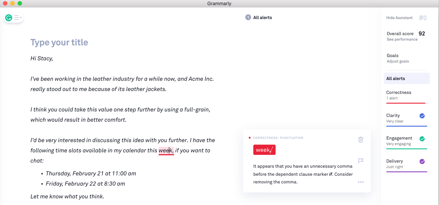 hemmingway app