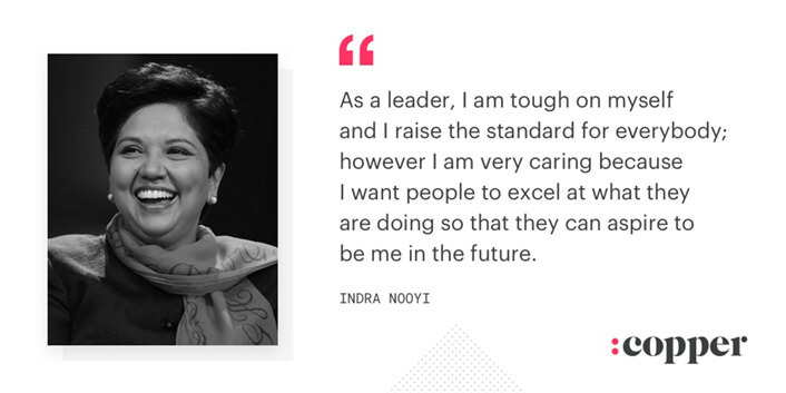 leader quote by indra nooyi
