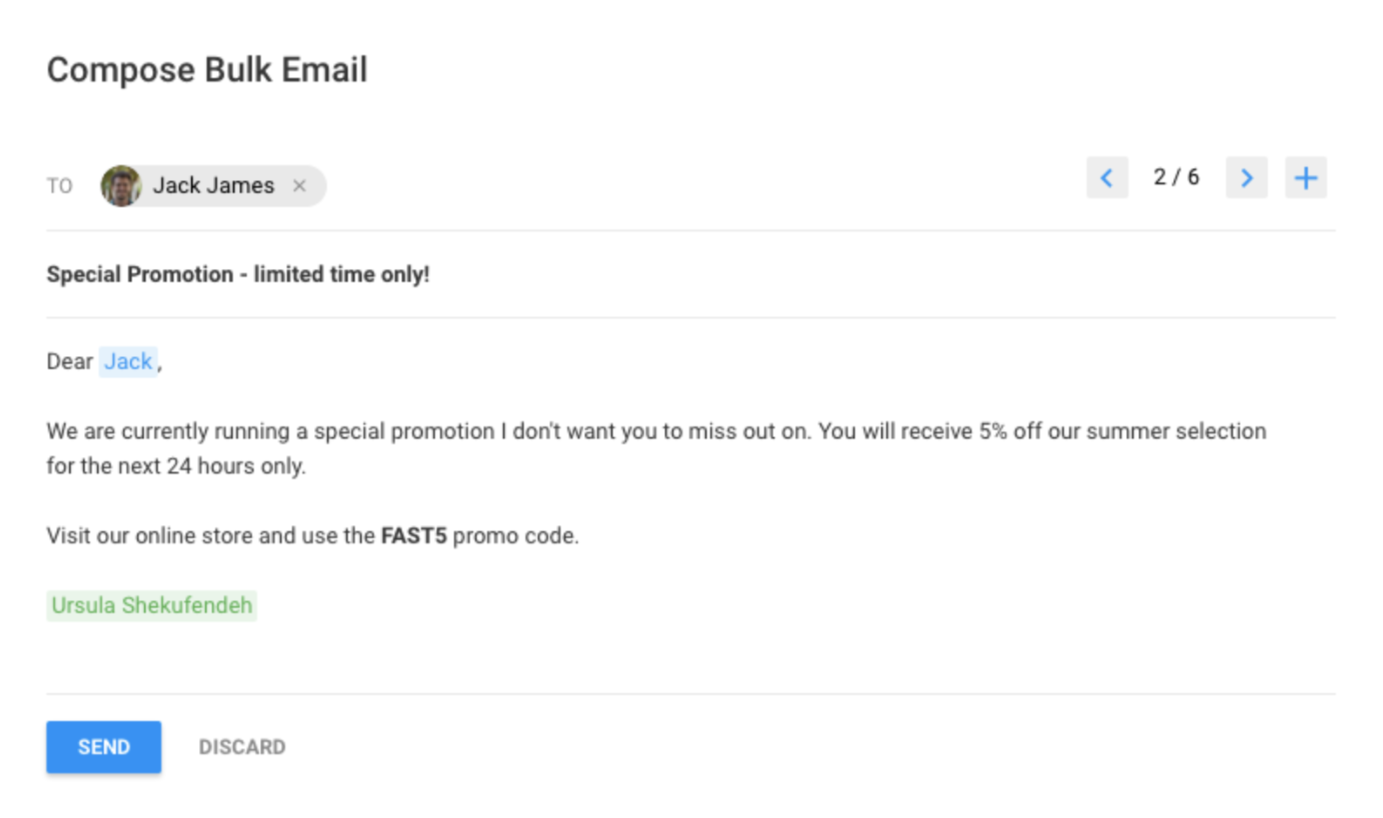 sending bulk email is easy in copper crm sending bulk email is easy in copper crm