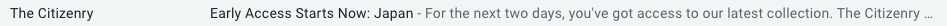 The Citizenry subject line