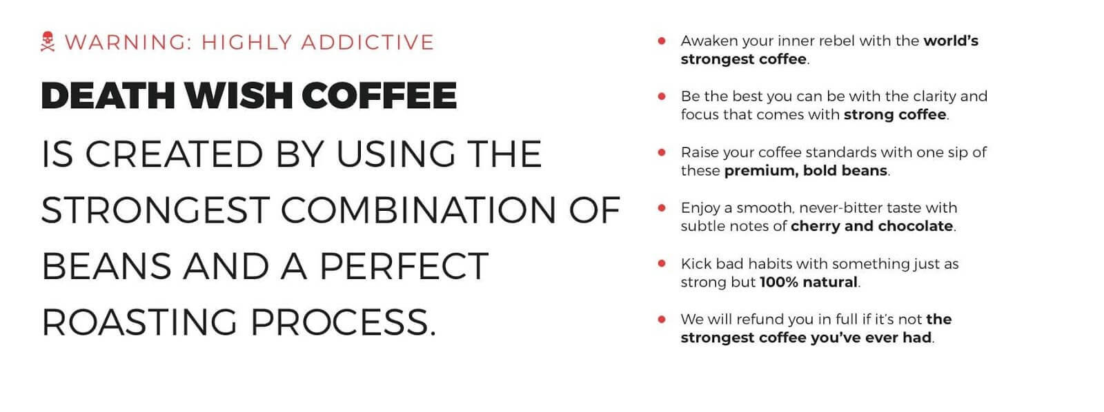 death wish small business brand for coffee