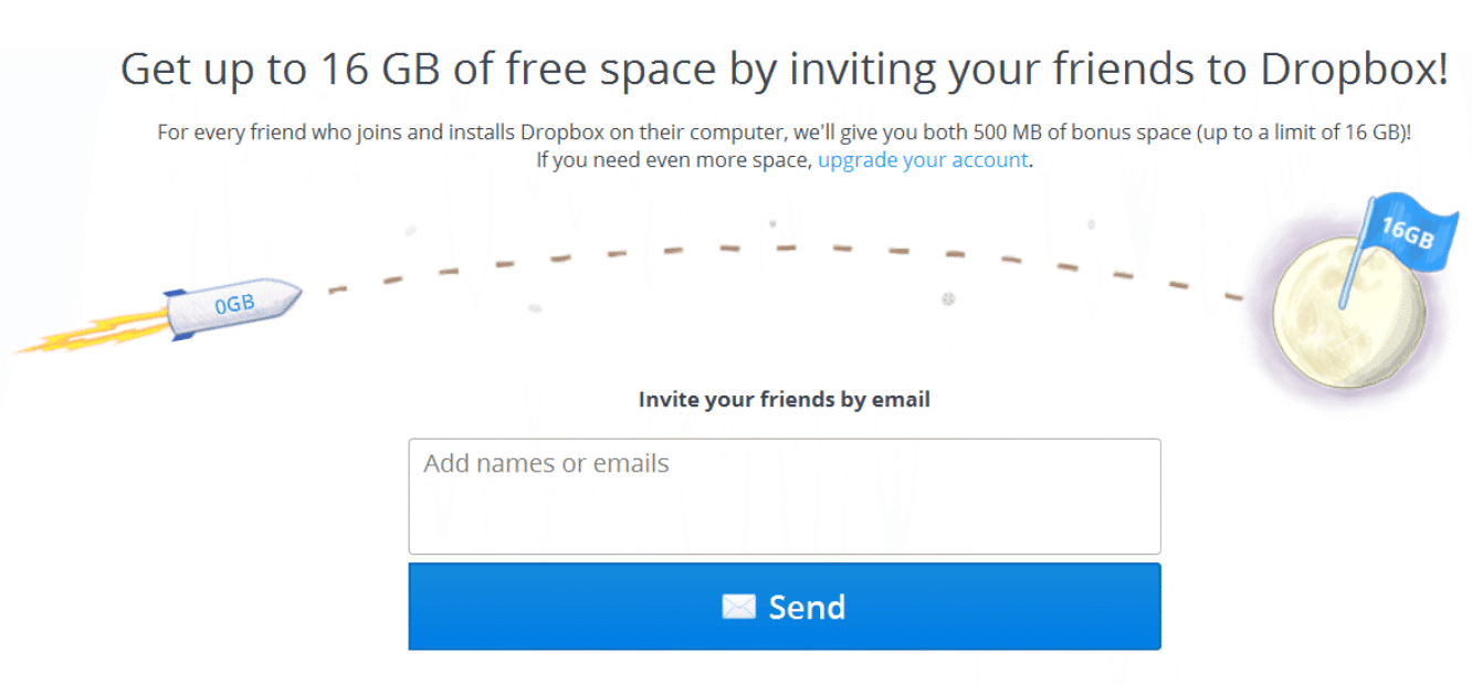 dropbox referral