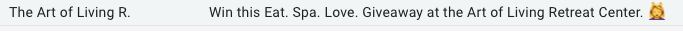 emoji subject line