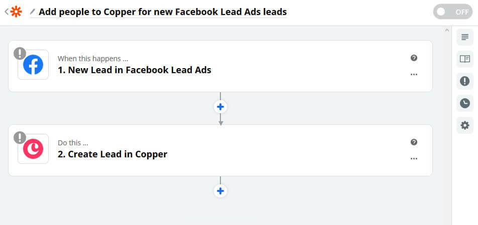 fb ad zap