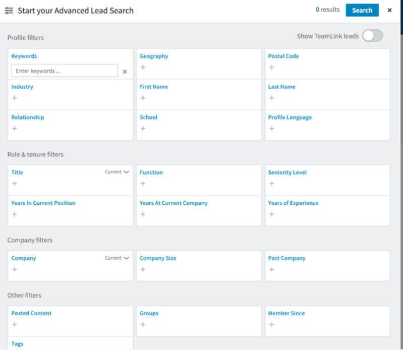 linkedin sales navigator