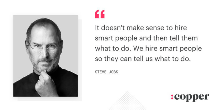 steve jobs leader quote