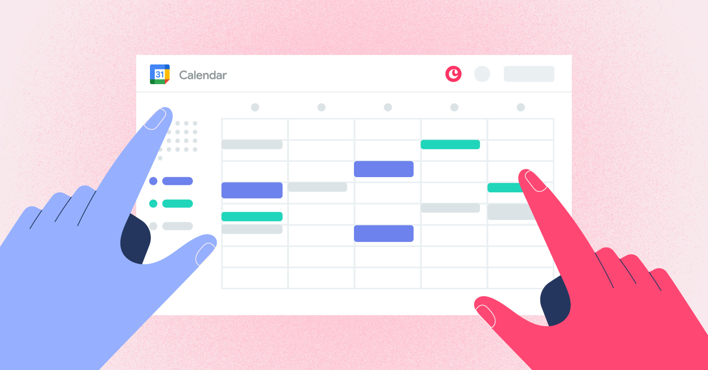Kunstmatig Rode datum piloot Using Google Calendar as a planner at work | Copper CRM