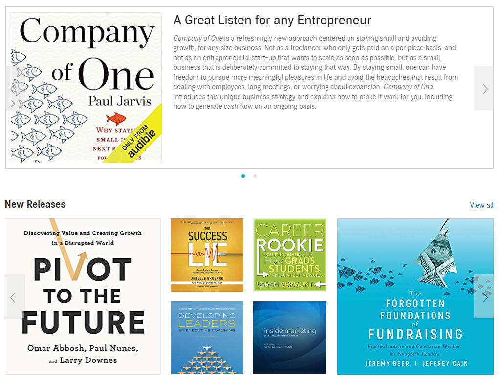 audiobook gifts for salespeople