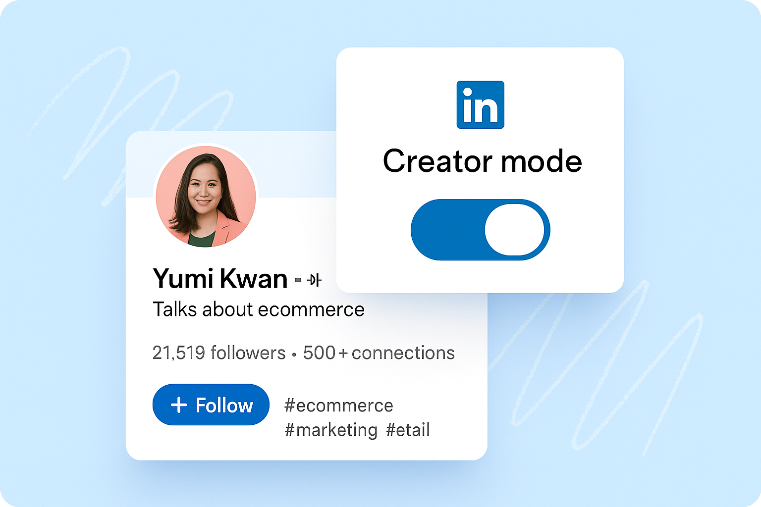 Creator mode for LinkedIn | Copper CRM