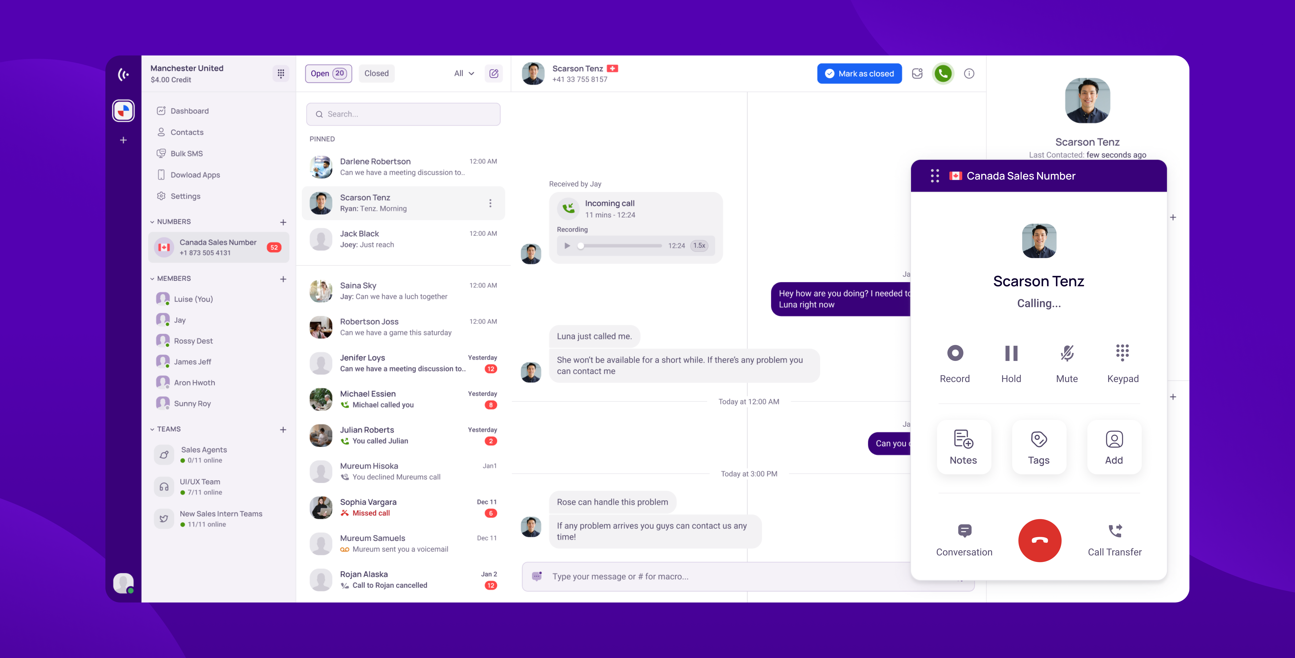 KrispCall and Copper CRM Integration | Copper CRM