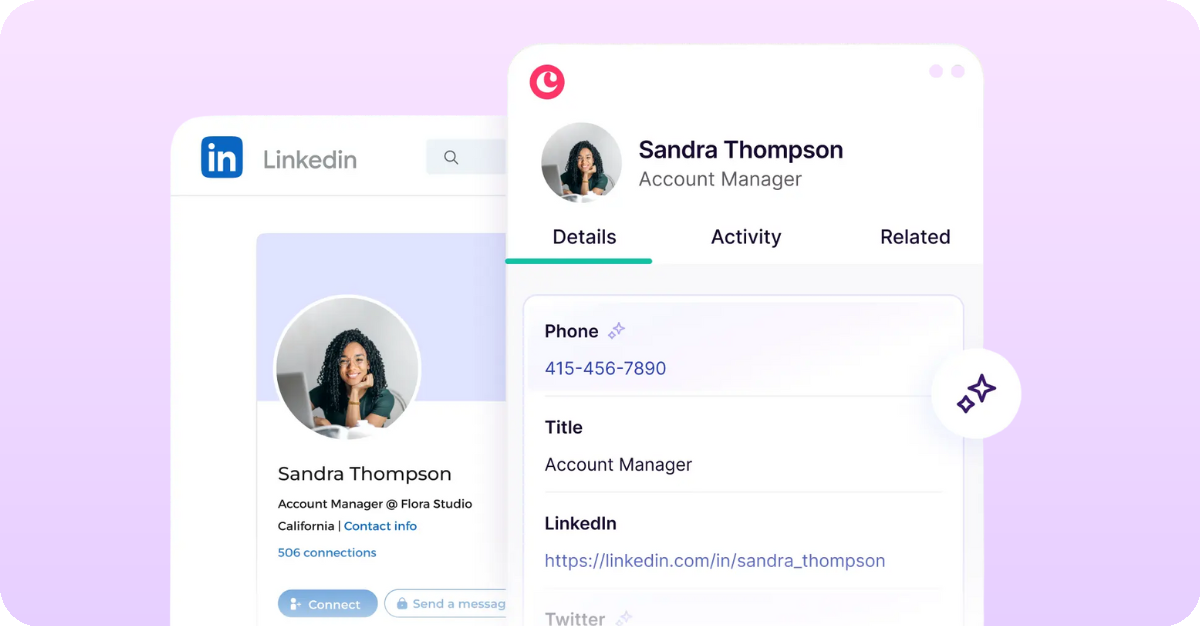 Copper LinkedIn Extension