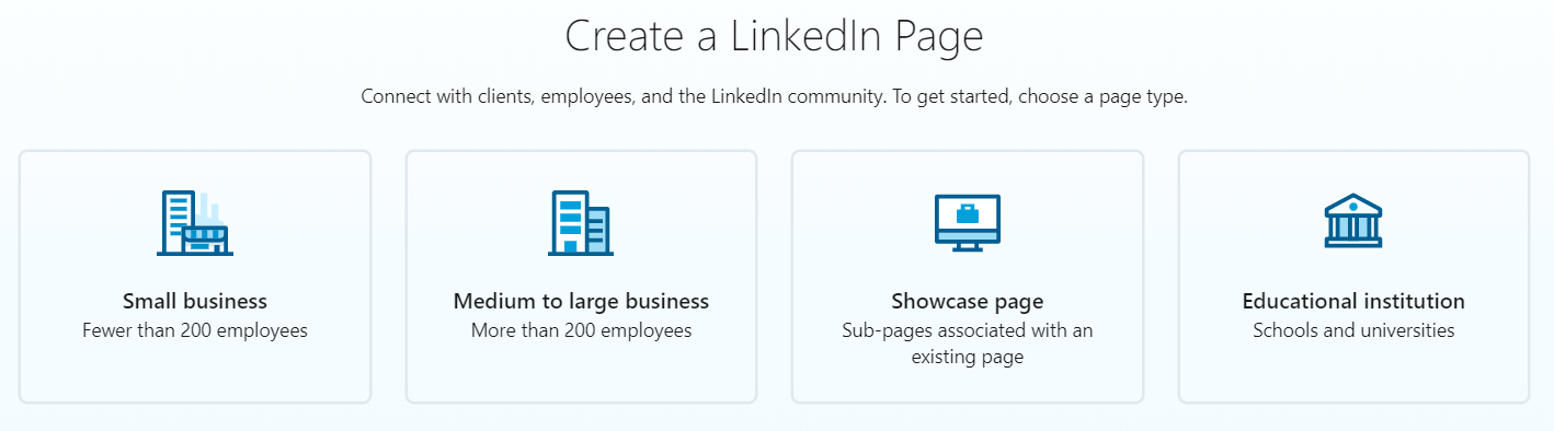 Create a LinkedIn company page