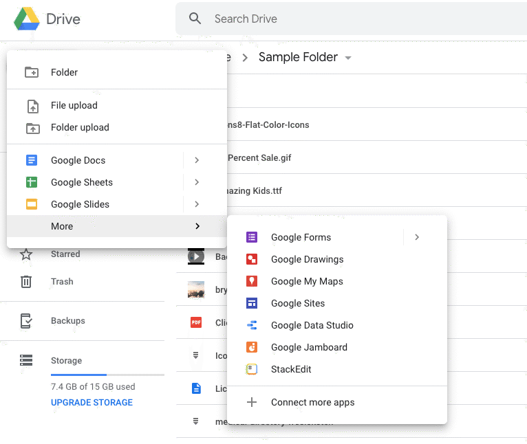 little-known google drive file types