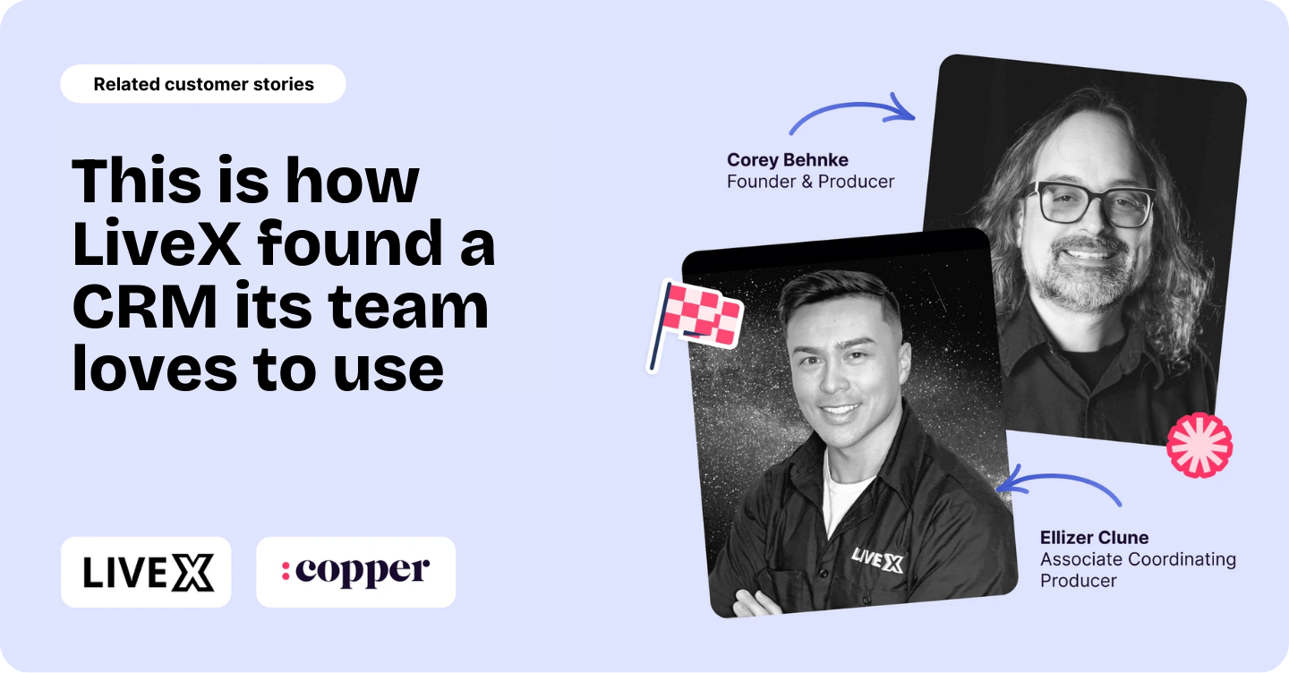 This is how LiveX found a CRM | Copper