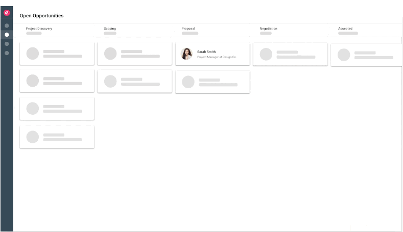 sales pipeline example in copper crm