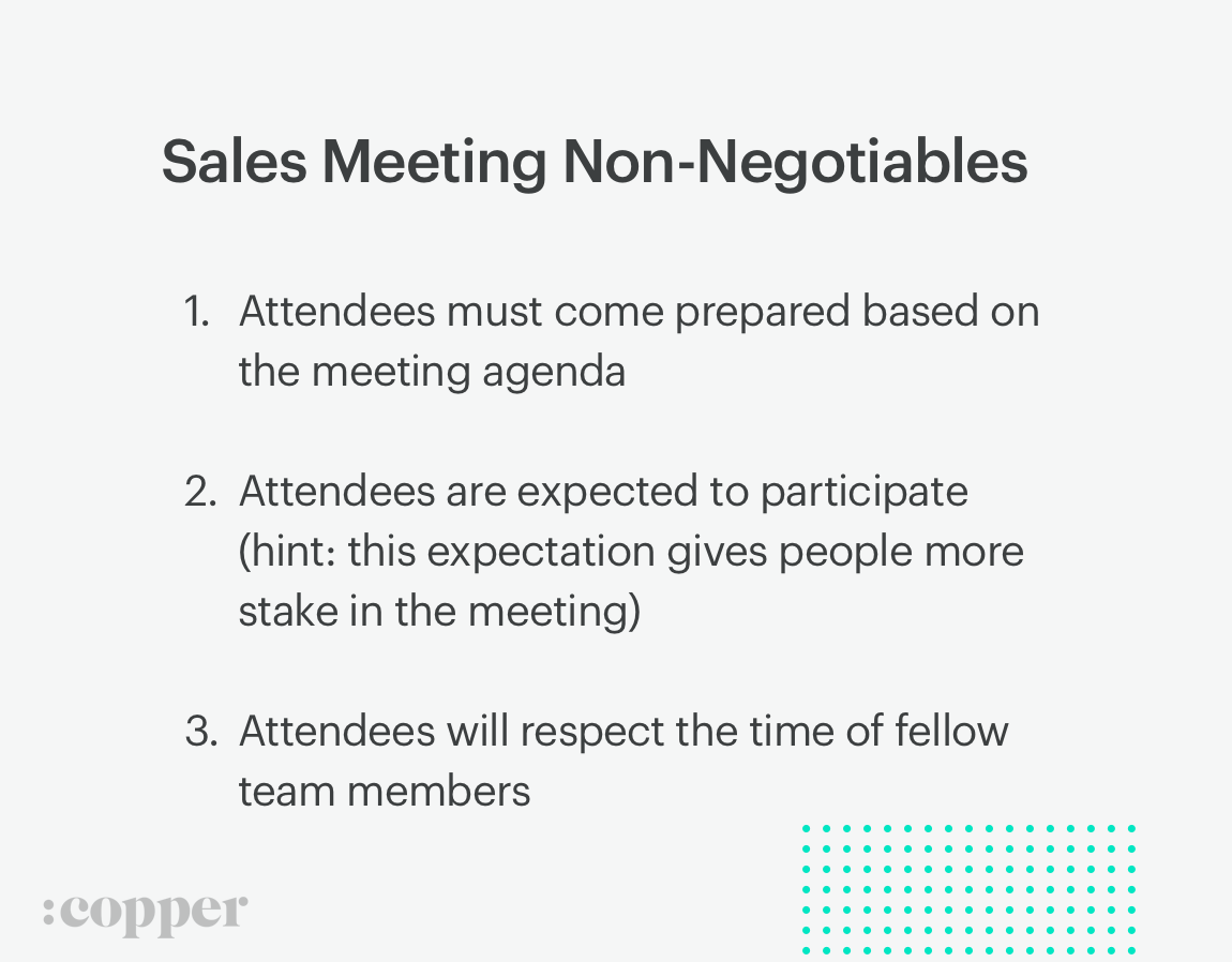 How To Run A Sales Meeting That Doesn T Suck Copper