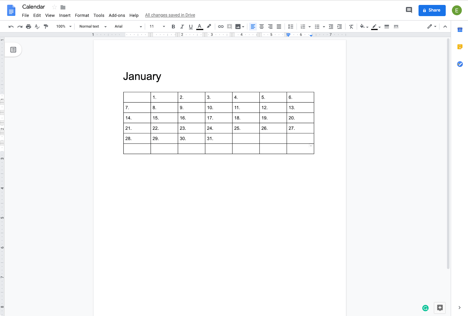 Calendar For Google Sheets Use these tips to get started but play