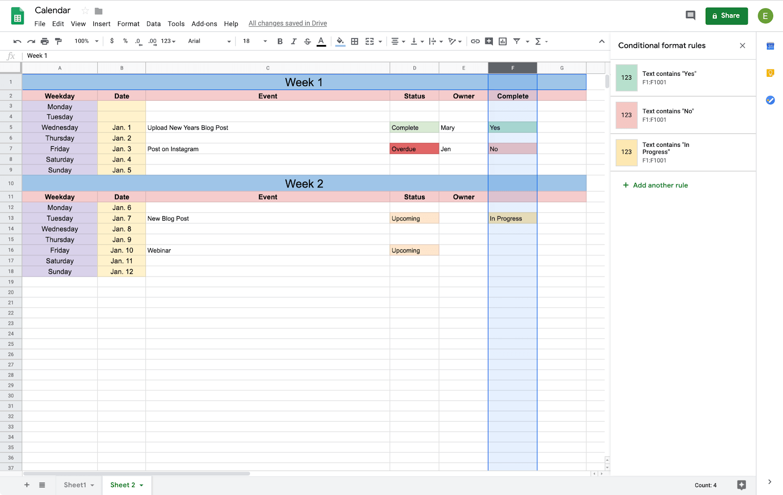 How to use google docs to make calendar gemsbetta