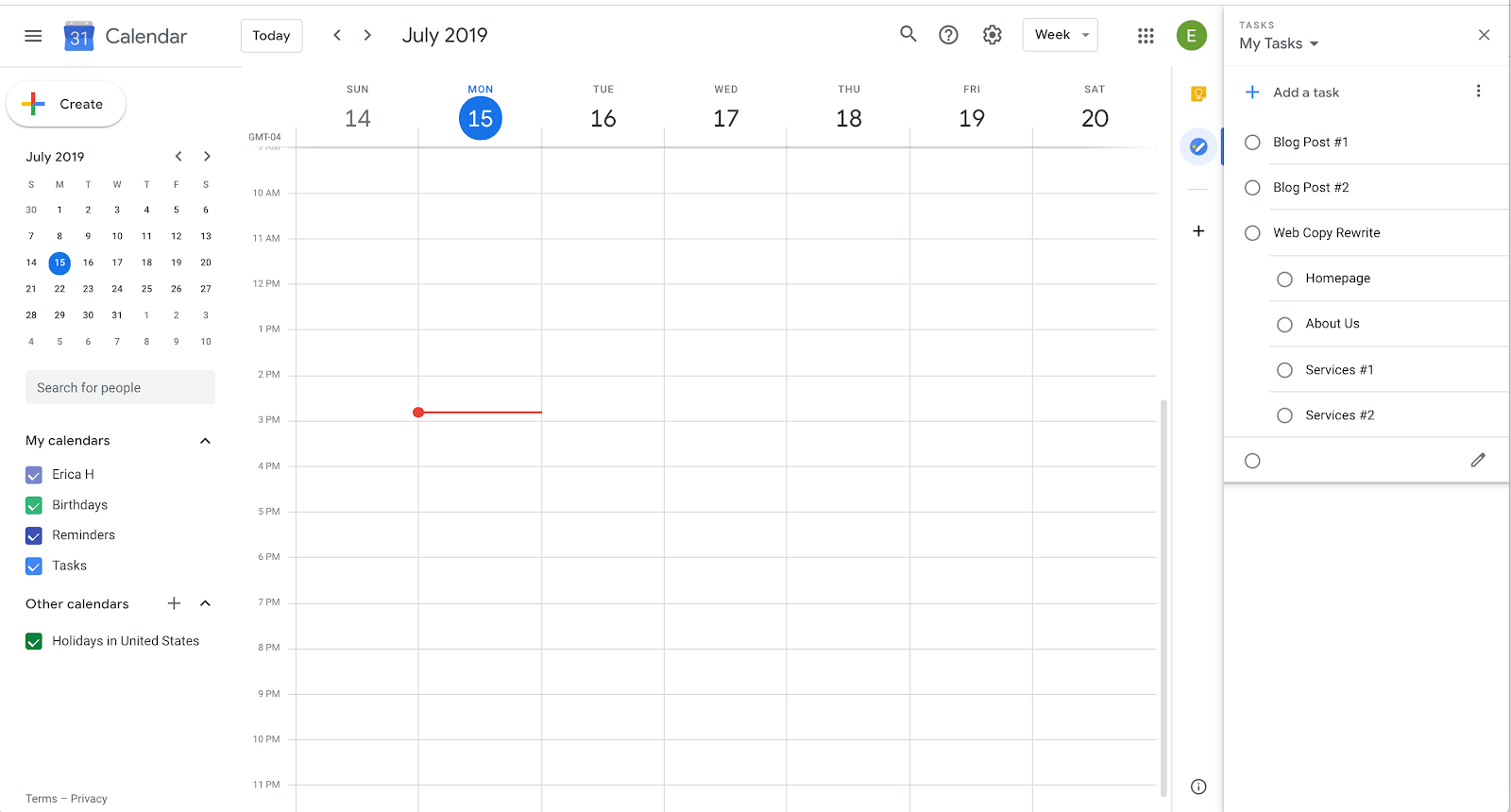 does planner plus work with google calendars