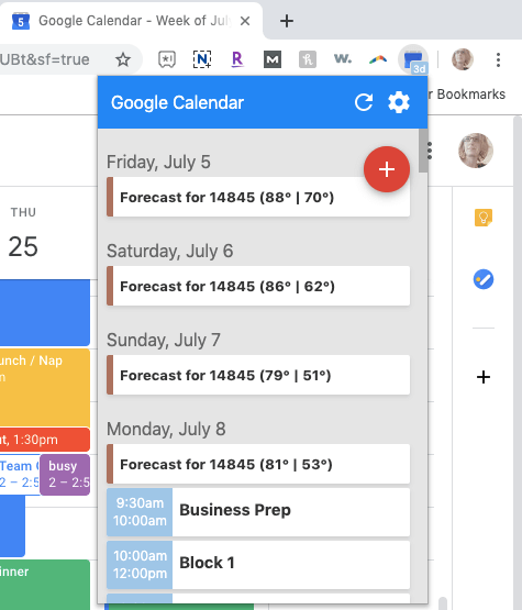 Gcal Appointment Slots