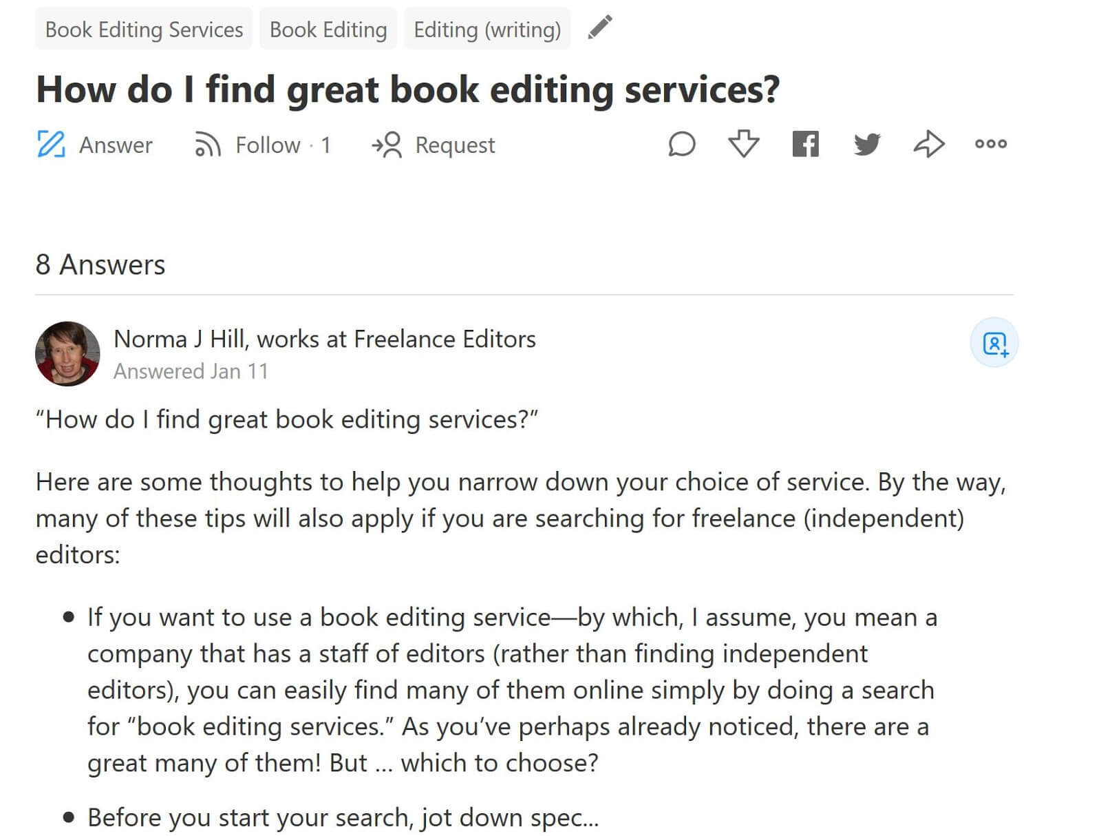 getting clients on quora