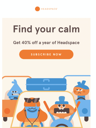 headspace email example
