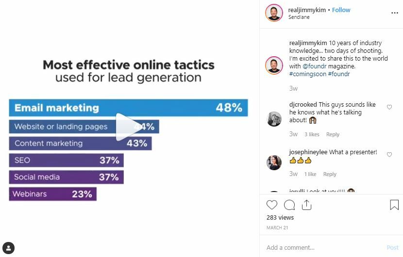 lead generation on instagram
