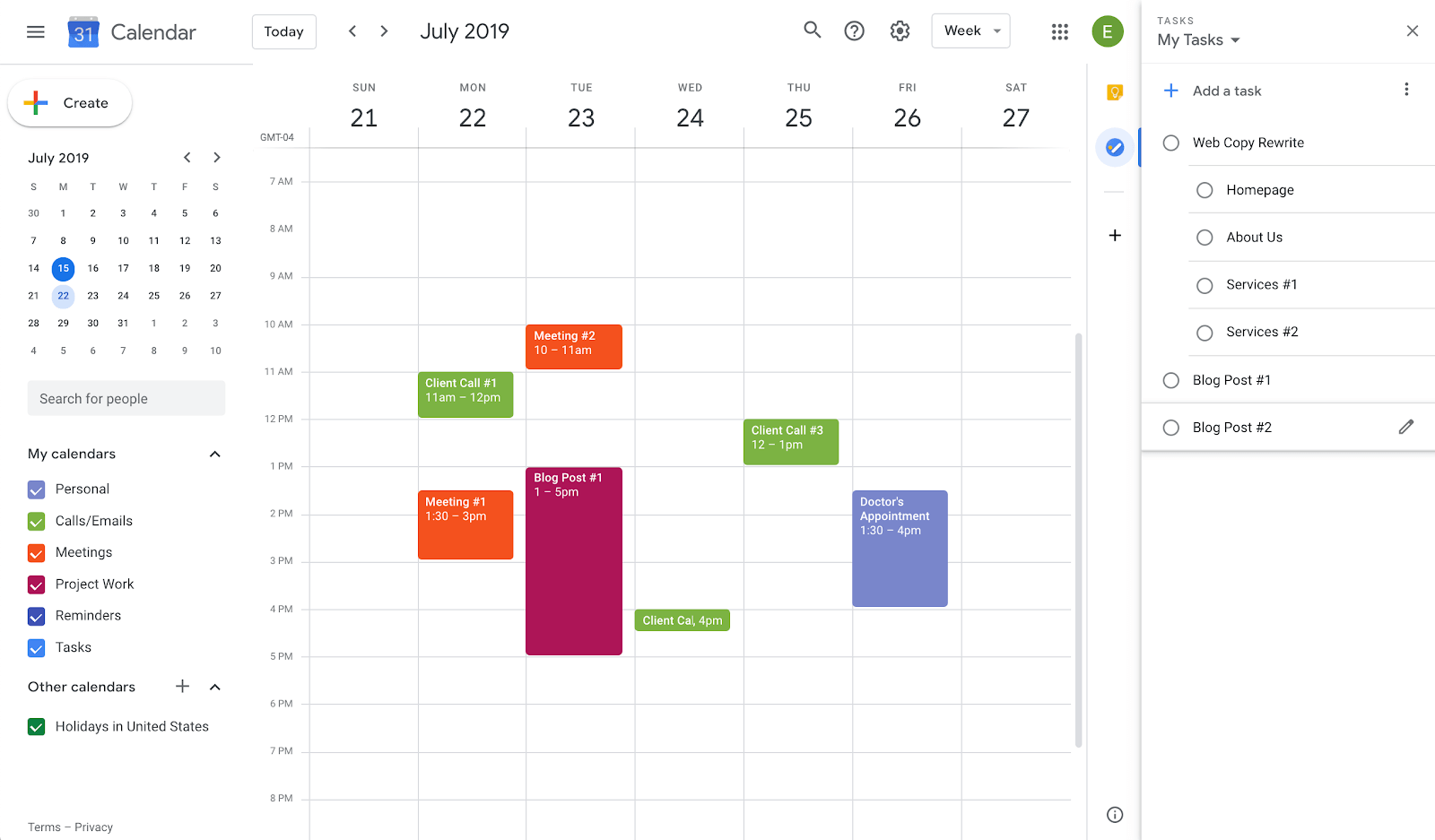 How to Use Google Calendar to Plan Your Workday Copper