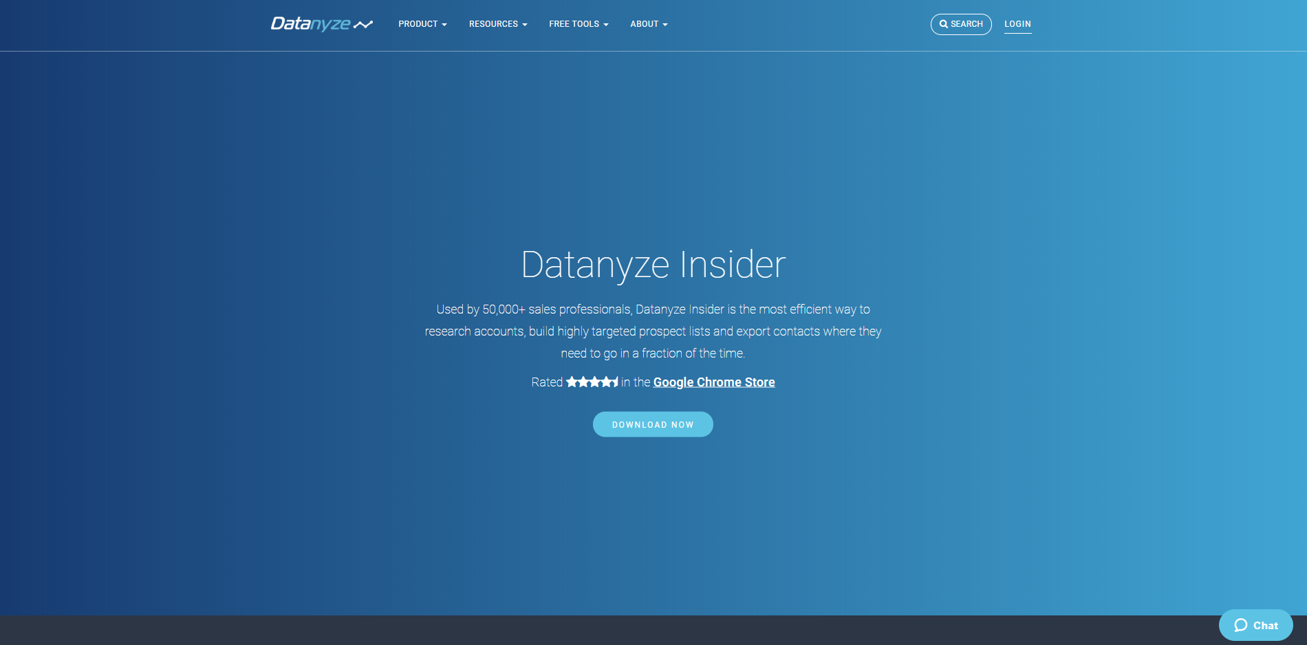 datanyze insider chrome extension sales productivity tool