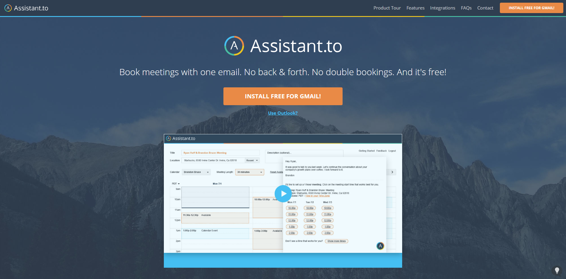 Assistant.to virtual assistant sales productivity tool